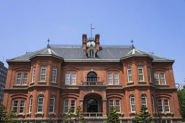 Fototapeta na wymiar 札幌道庁旧庁舎