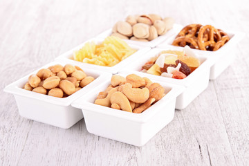 assortment of nuts