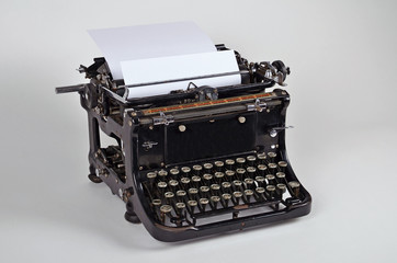 alte schreibmaschine, tastatur