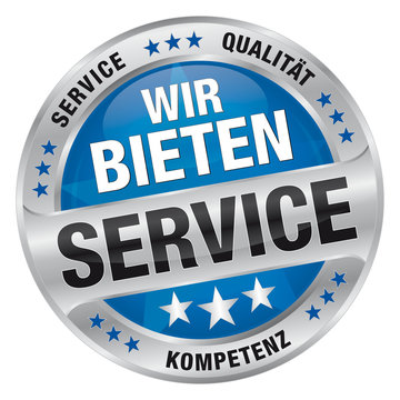 Wir bieten Service - Service, Qualität, Kompetenz