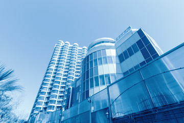 Fototapeta premium new building against the sky