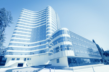 Fototapeta premium new building against the sky