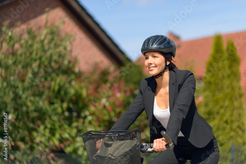 beschreibung der arbeit auslieferer mit fahrrad