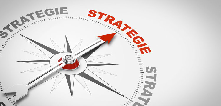 Kompassnadel Strategie