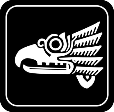 Naklejki Ancient tribal symbol. Vector EPS 8