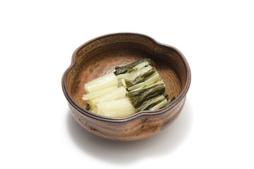しゃくし菜の漬物