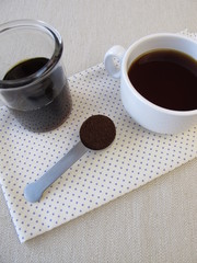 Kalt gebrühter Kaffee