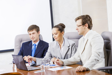 Business team meeting