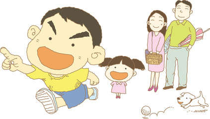 Outdoor Family2, 家族で行楽レジャー