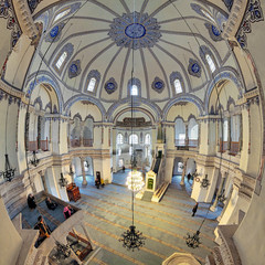 Obraz premium Interior of the Little Hagia Sophia in Istanbul, Turkey