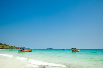 Tropical landscape of Koh Rong
