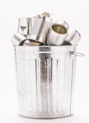 Recycling aluminum metal cans