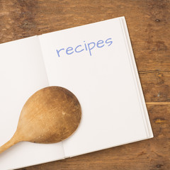 Book with recipes