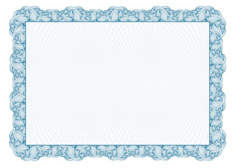 Certificate. Template diplomas, currency. Vector