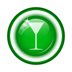 Martini glass icon