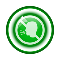 No talking icon