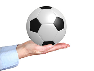 Hand handed soccer