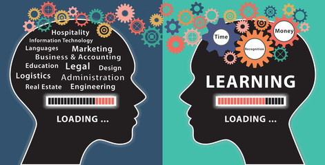 Learning with two human heads concept