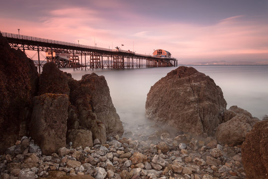 Mumbles pier Swansea