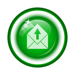 Obraz premium Send e-mail icon