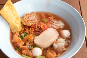 Noodle , Thai Noodle , Thai Noodle meat