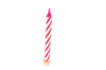 colored single Birthday Candle