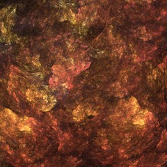 Abstract shapes made of fractal textures.