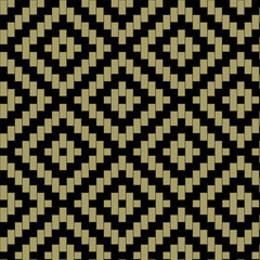 Color thai Pixel square vector pattern background