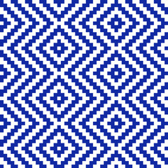 Pixel square with diagonal line pattern in asia style