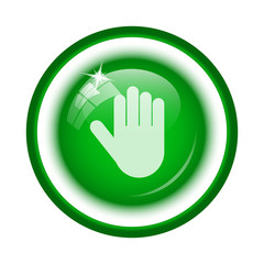 Obraz premium Stop icon