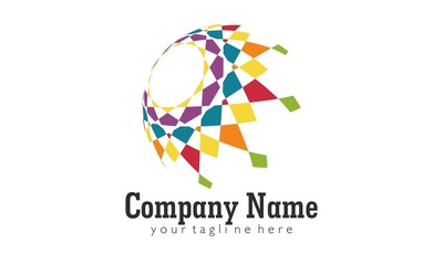 Abstract logo vector for business