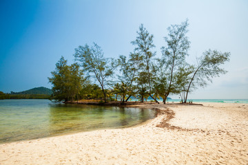 Tropical landscape of Koh Rong