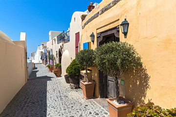 Street  of Santorini, Greece