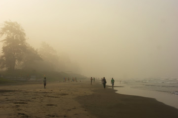 fog in Goa