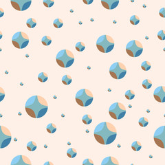 seamless  pattern with stars