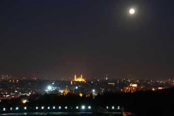 Fototapeta na wymiar istanbul night landscape