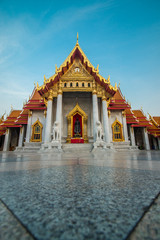 Fototapeta premium The Marble Temple, Bangkok THAILAND