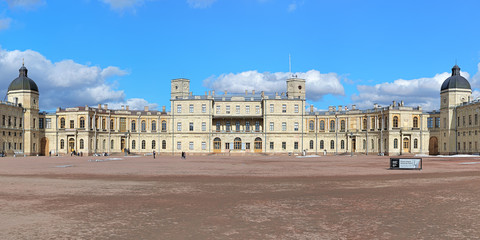 Fototapeta na wymiar Great Gatchina Palace, Russia