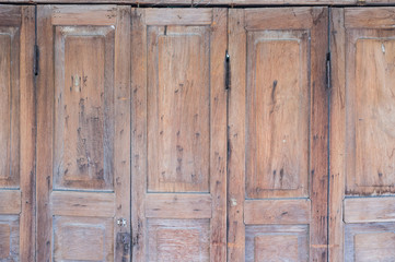 Traditional Wooden Entrance