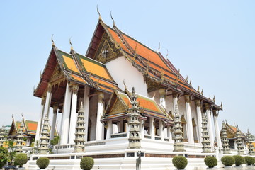 Naklejka premium Wat Suthat in Bangkok