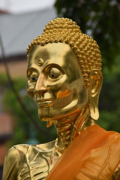 Asketischer Buddha