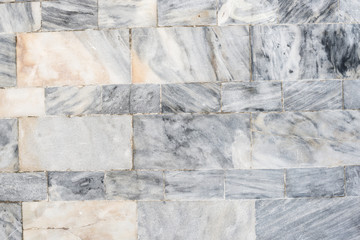 texture of marble stone wall