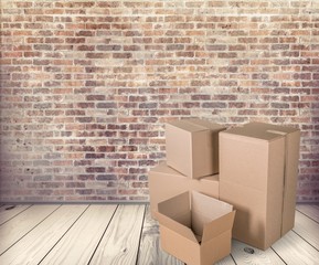 Business. Cardboard Packages