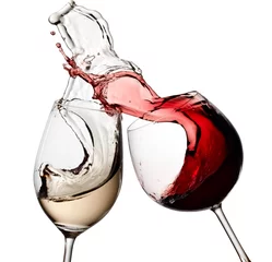 Cercles muraux Vin Vin rouge et blanc jusqu& 39 à