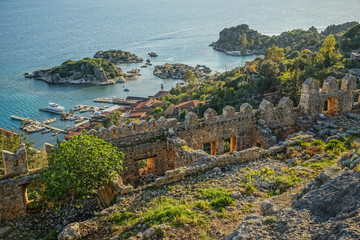 Naklejka premium Kekova, Turkey