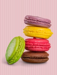 Macaroon. Colorful macaroons