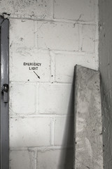 Wand Details in einer alten kaserne