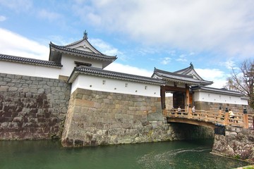 SUMPU CASTLE  IN SHIZUOKA CITY, SHIZUOKA PREFECTURE, JAPAN