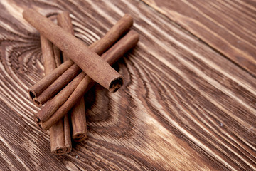 Bunch of cinnamon sticks