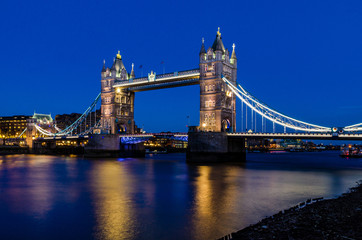Tower Bridge  in London, England
